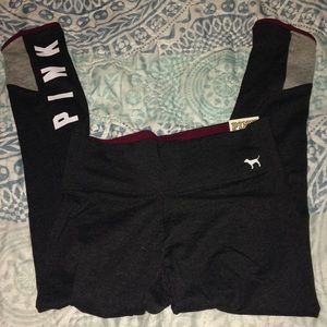 PINK yoga ankle leggings